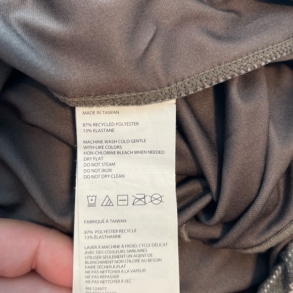 PRANA Slate Canopy Pillar Capri Leggings Women's Size Medium - Picture 8 of 10